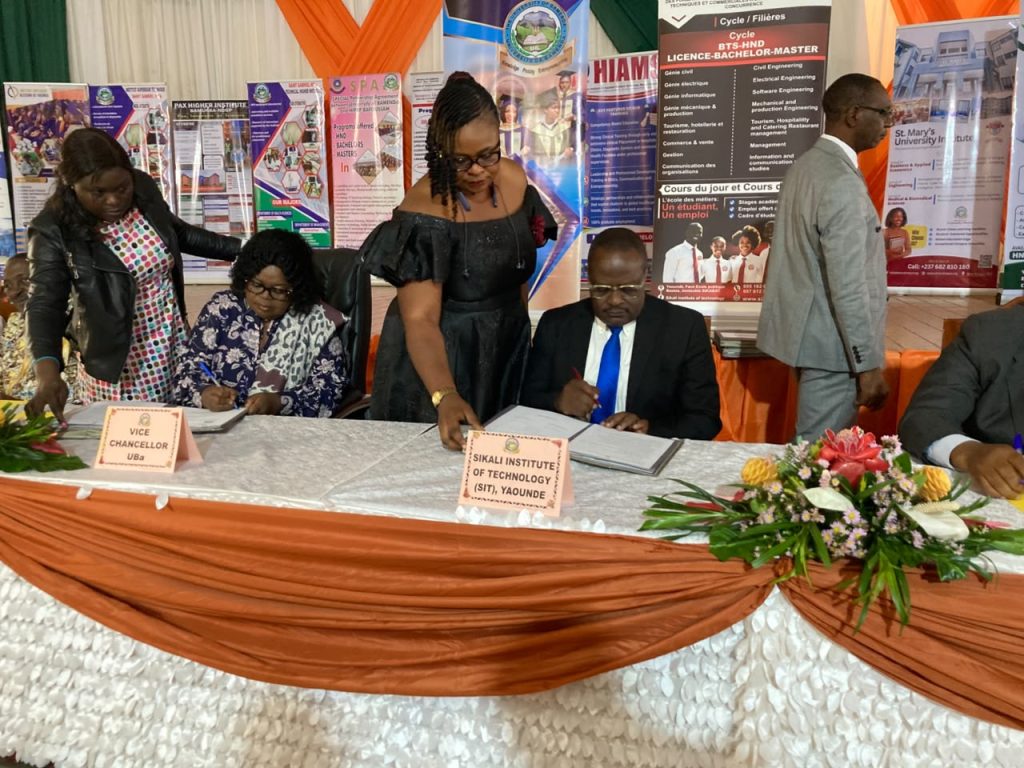 SIKATECH signs MOU with Univ of Bamenda